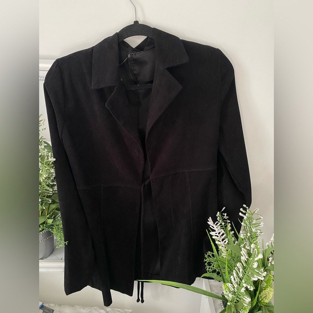 Suede blazer - Picture 2 of 2